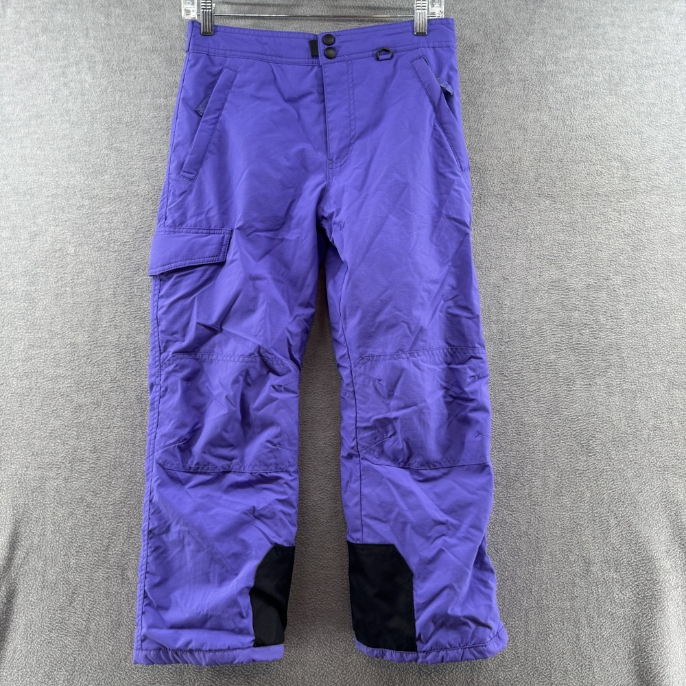 Slalom Purple Snow Pants Ski Snowboard Regular Kids (10-12) Large